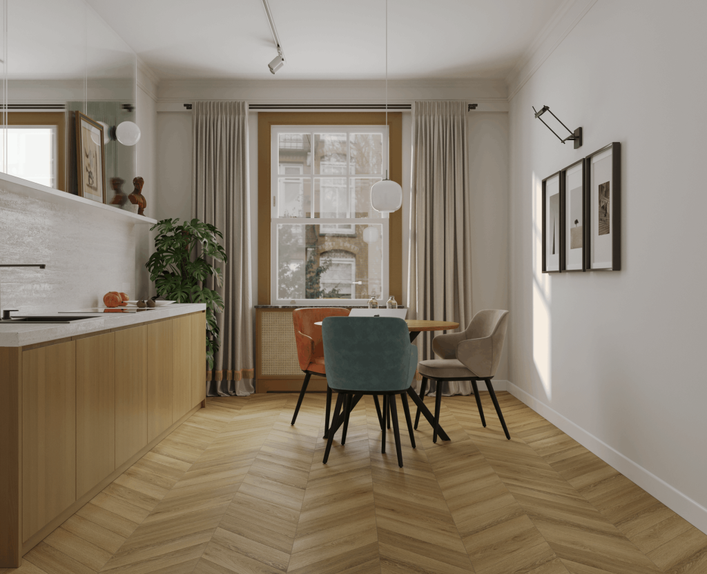 Alpine Floor Tulesna Art Chevron Fortuna