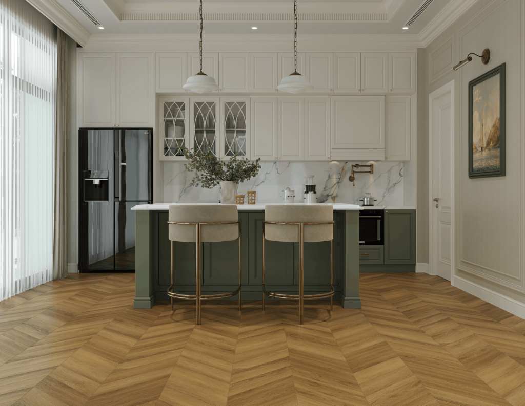 Alpine Floor Tulesna Art Chevron Fresco