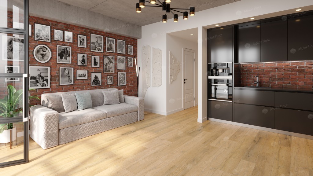 Alpine Floor Premium XL Дуб Медовый