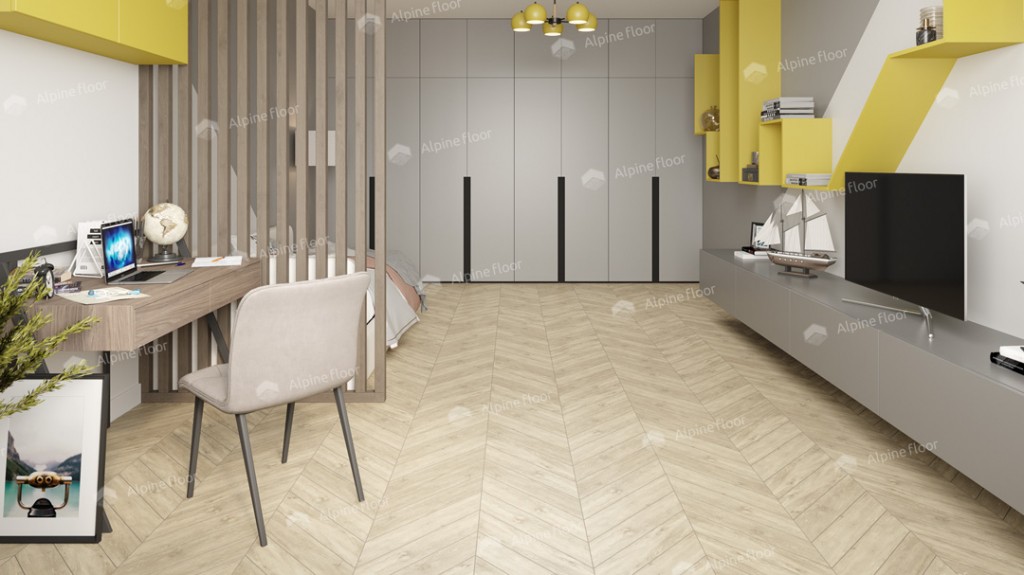 LVT плитка Сонома Chevron ECO 20-7