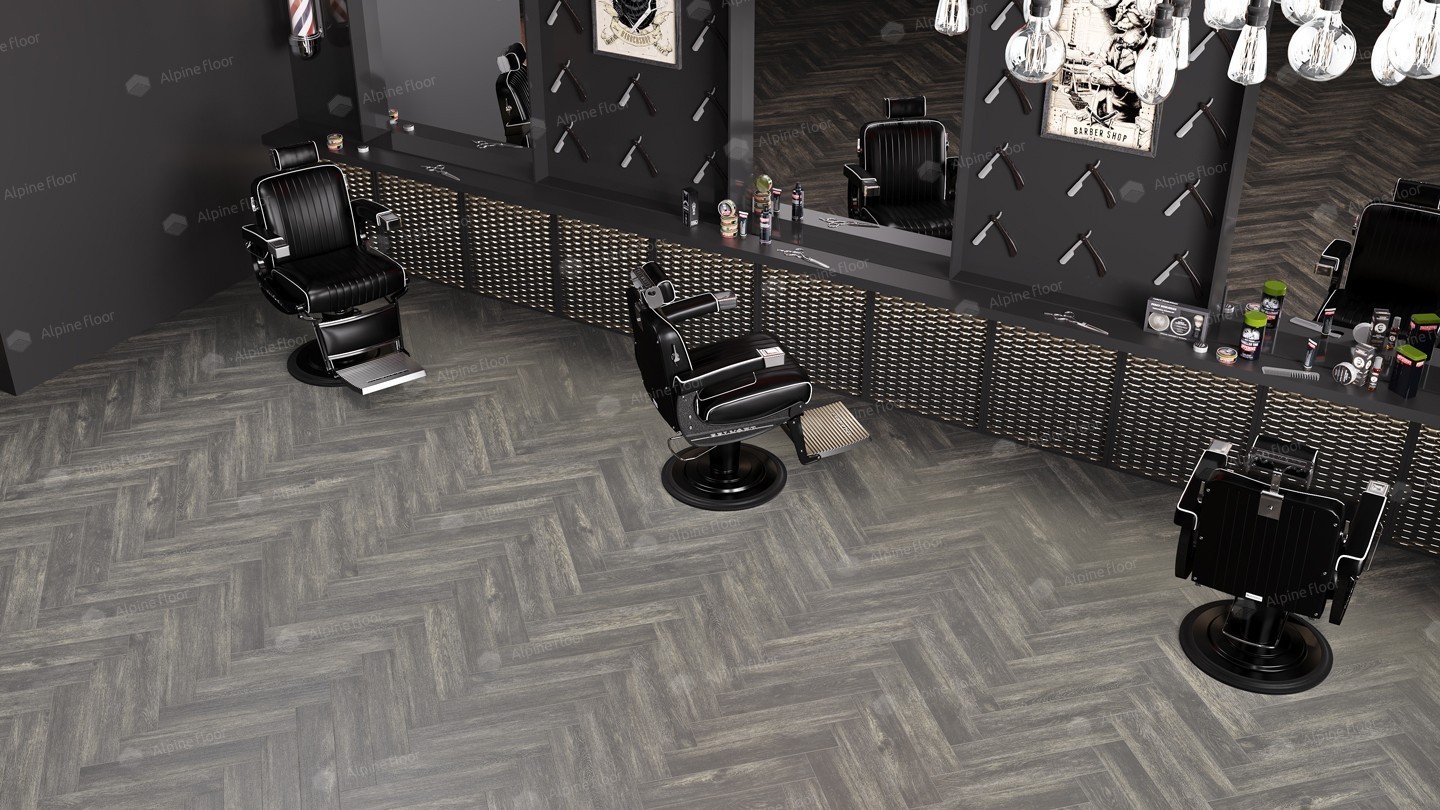 Alpine Floor Parquet Light Венге Грей