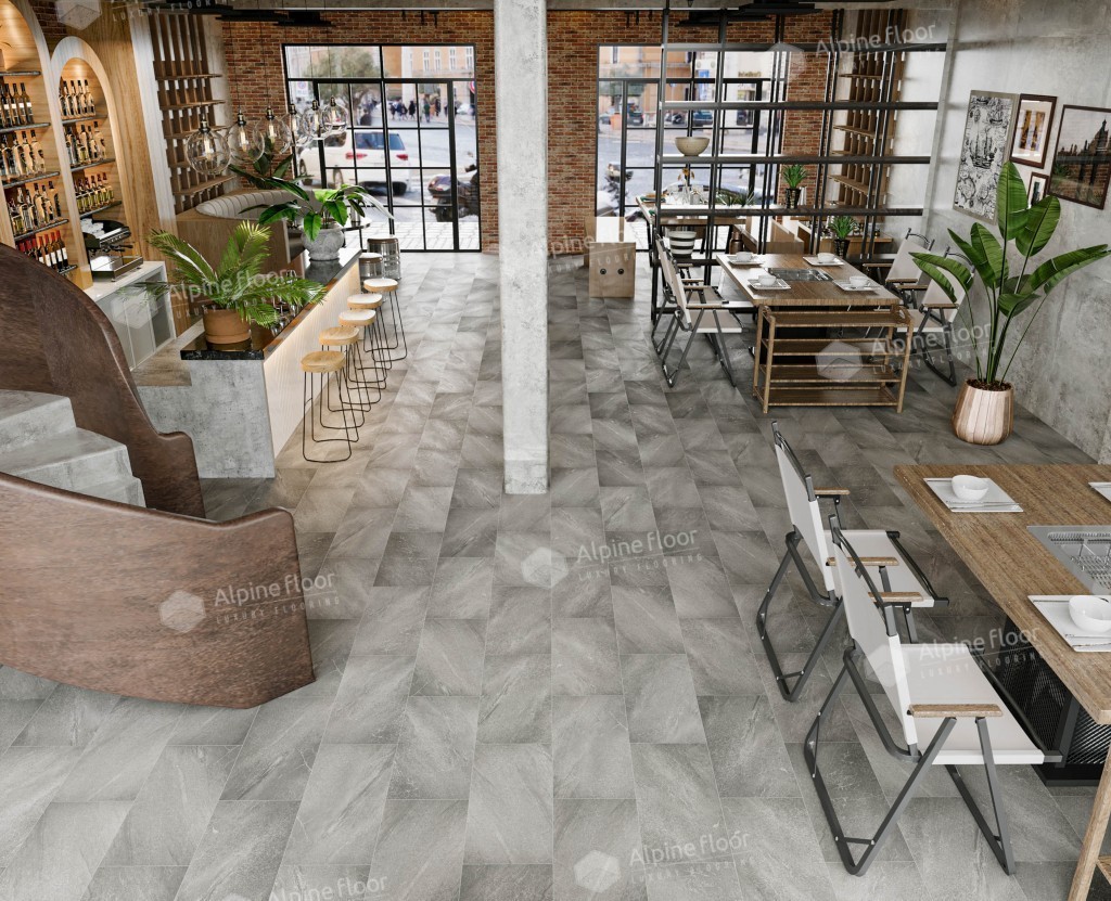 Alpine Floor Stone Mineral Core Авенгтон