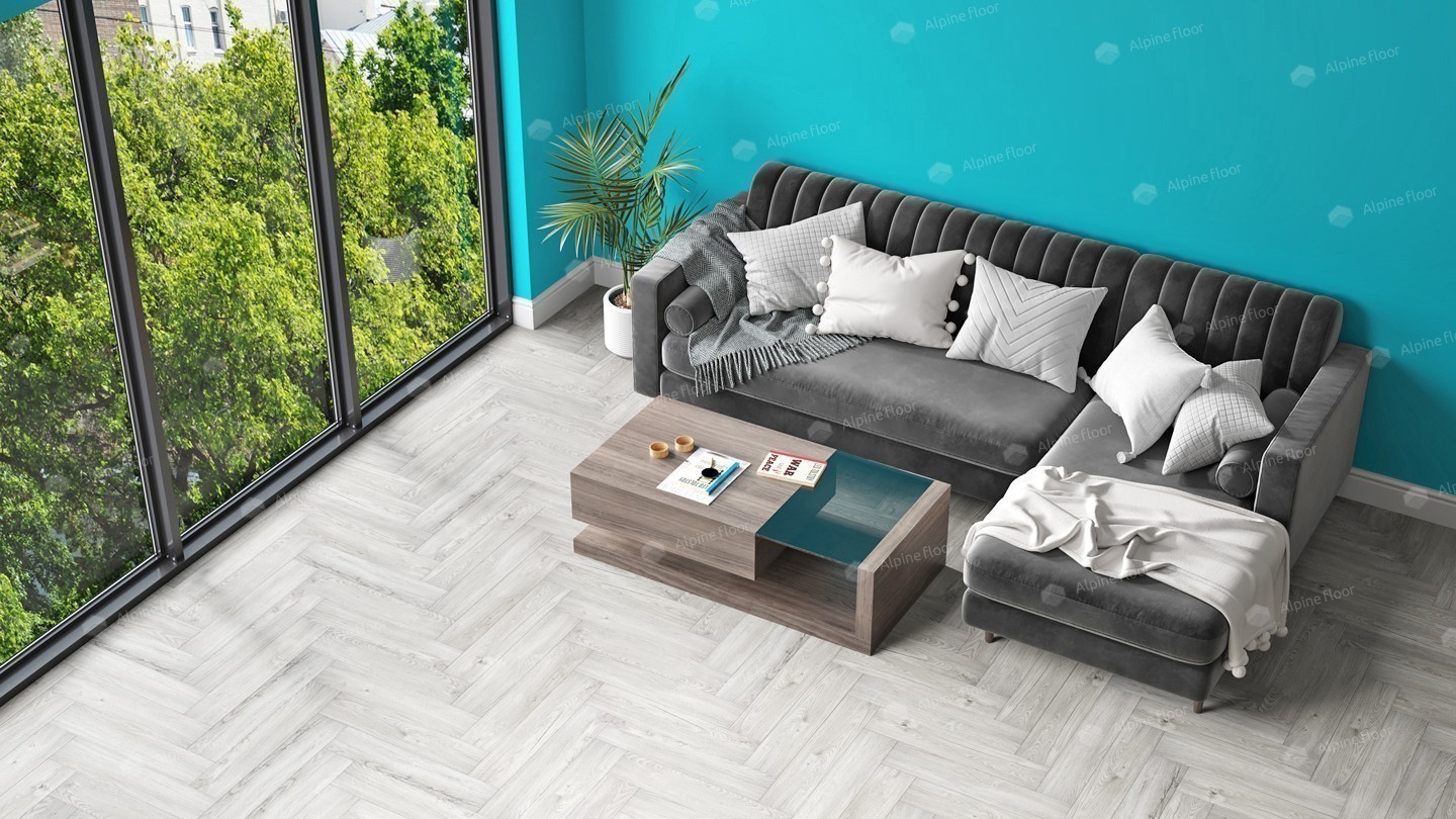 Alpine Floor Parquet Light Снежный
