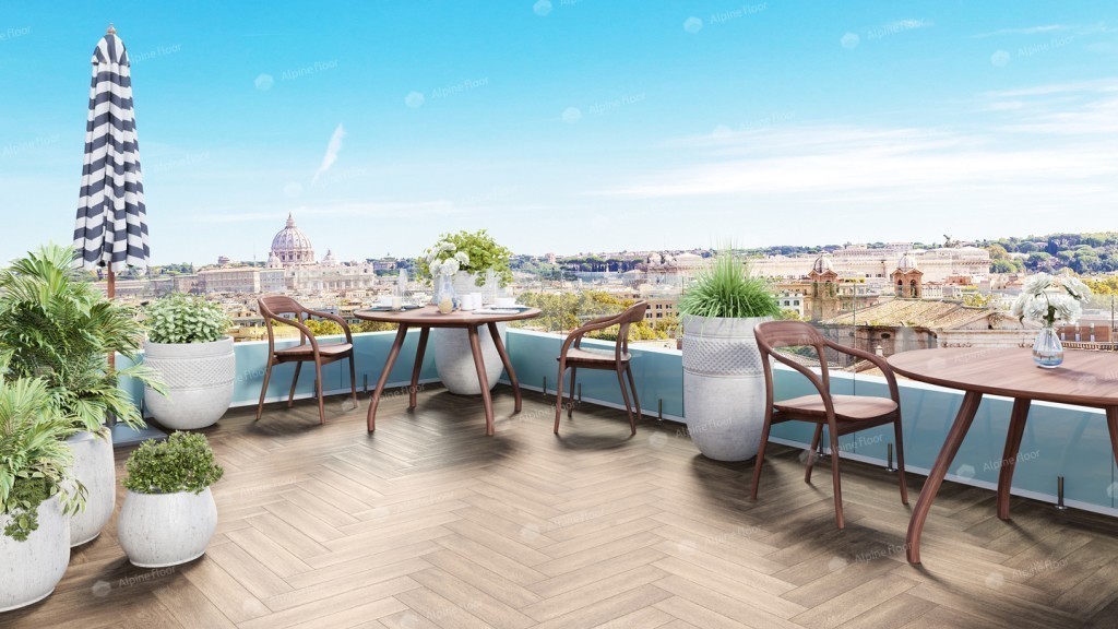 LVT плитка Макадамия ECO 16-10